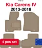 Velours-Autoteppiche für: Kia Carens IV Minivan (2013-2018) Produktbild-Vorschau 16