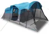 vidaXL Tenda familiare a tunnel 8 persone Blu Impermeabile Anteprima dell’immagine prodotto 8