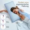Herlag 2-in-1 Kopfkissen mit Sommer- & Winterseite 40×80cm Produktbild-Vorschau 5