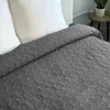 Tagesdecke Steppdecke Bettüberwurf Parla 3D Dunklegrau Produktbild-Vorschau 2
