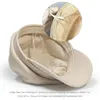 Cappello a tesa larga da donna, in cotone e lino, color Anteprima dell’immagine prodotto 4