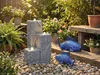 Heissner Gartenbrunnen Neptun LED grau Produktbild-Vorschau 5