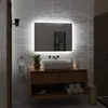 Rechteckiger Badezimmerspiegel mit LED-Beleuchtung - Boston Produktbild-Vorschau 7