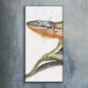 Leinwand Wanduhr Wandkunst Uhr Geräuschlos 30x60 Gemälde Produktbild-Vorschau 2