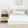 vidaXL Matelas de fermeté moyenne, 90 x 200 cm, blanc Voir les images du produit 7