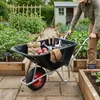Schubkarre 100 L mit Kunststoffmulde bis 250 kg Stahlrahmen Produktbild-Vorschau 7