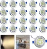 XMTECH 20X 3W LED Spot Einbauleuchte Warmweiß Deckenspot Produktbild-Vorschau 1