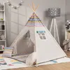 Tipi Kinderzelt für Kinderzimmer Zelt Spielzimmer Indoor Produktbild-Vorschau 1