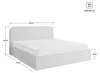 Masseno Polsterbett RENIVE 180x200 cm, Polsterbett mit Produktbild-Vorschau 7