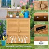 COSTWAY Pflanztisch mit Unterschrank, Arbeitsplatte & Produktbild-Vorschau 6