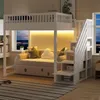 Merax Etagenbett Hochbett 140x200cm mit LED und Produktbild-Vorschau 5