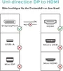 Displayport auf HDMI Kabel 4K DP zu HDMI Adapter Stecker Produktbild-Vorschau 7