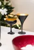 Martini-Cocktailglas Schwarz/Gold Produktbild-Vorschau 3