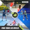 Mobiclinic Pickleball Set 4 raquettes en fibre de verre, 4 Voir les images du produit 7