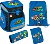 Scooli EasyFit Schulranzen-Set 5-teilig Super Mario II blau Produktbild-Vorschau 1