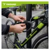 Trizand 27338 Zámek na kolo s číselným kódem 120 cm, černý Náhled obrázku produktu 3