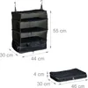 Relaxdays Gepäck Organizer zum Hängen, HBT 55x44x30 cm, Produktbild-Vorschau 4