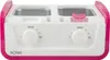 Pro Wax.cire Chaude.325w.2cuves.blc/rose - Solac Voir les images du produit 1