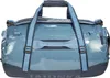 A close-up view of a blue duffel bag. Produktbild-Vorschau