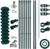 Maschendrahtzaun Komplettset 1,25 x 15 m Zaunset Gartenzaun Produktbild-Vorschau 1
