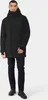 A man wearing a black parka and dark jeans, standing against a white background. Produktbild-Vorschau