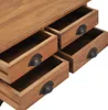 vidaXL Salontafel, 68 x 68 x 30 cm, massief teakhout Productafbeelding-voorbeeld 3