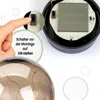 LUMILED Solárne záhradné svietidlo LED, guľa, dymovošedá, Náhľad obrázku produktu 7