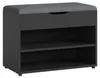 Schuhbank Gentofte 60x30x46cm Schuhschrank mit 3 Produktbild-Vorschau 3