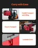 VEVOR Tragbarer Dieseltank, 484,5L Kapazität & 10 GPM Produktbild-Vorschau 6