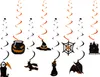 Oblique Unique 8 Halloween Spiral Wirbel Deckenhänger Produktbild-Vorschau 1