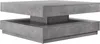 A square coffee table with a concrete look. Náhled obrázku produktu