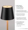 Selltec LED Tischlampe Akku Outdoor Up & Down Produktbild-Vorschau 4