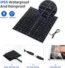 9.8in Solar Abluftventilator mit Solarpanel Portable Vent Produktbild-Vorschau 5
