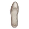 Tamaris Damen Pumps Lack Metallic Keilabsatz Bastoptik Produktbild-Vorschau 4