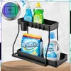 EDIBAZZAR | Dvoupatrový organizér pod dřez, regál do Náhled obrázku produktu 5