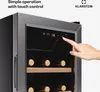 Klarstein Smart vinotéka, 1zónová vinotéka s prosklenými Náhled obrázku produktu 5