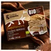 Kandylas Bio Halva Kakao 400 g Verpackung auf bräunlichem Stoff Produktbild-Vorschau