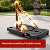 KM-Fit Výškově nastavitelný basketbalový stojan 135–305 cm Náhled obrázku produktu 5