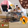 LOVPET® Hundekäfig klappbar Hundetransportkäfig Inkl. Produktbild-Vorschau 4