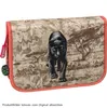 BRUNNEN Pochette à plumes Panther à 2 rabats remplie marron Voir les images du produit 4