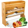 Porte-rouleau de cuisine en bois VON STEINEICH® [sans Voir les images du produit 1