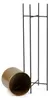 Howhomely | Stojan na kvety - Zlatá-čierna - Výška 95 cm - Náhľad obrázku produktu 8