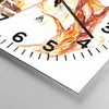 Wanduhr - Quadrat - Glasuhr - Weiblich städtisch quadrat Produktbild-Vorschau 5
