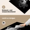 KitchenYeah© Herdabdeckplatte Bär - Leicht - Schwarz , Produktbild-Vorschau 2