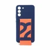 Samsung Silicone Cover with Strap (Galaxy S22 Plus) blau Náhled obrázku produktu 4