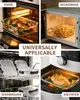 2 Stück Glas Auflaufform für Airfryer, Airfryer Zubehör Produktbild-Vorschau 5