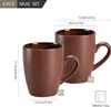 vancasso Kaffeebecher, Serie BUBBLE aus Steinzeug, 4 teilig Produktbild-Vorschau 2