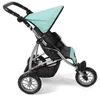 Puppenwagen Jogging-Buggy "LEON" Melange anthrazit-mint Produktbild-Vorschau 5