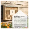 WILDLIFE HOME Wildbienen-Villa mit Metalldach | 2er Set Produktbild-Vorschau 6