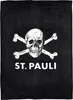 FC St. Pauli Fleecedecke Totenkopf, Offizieller Fanartikel, Produktbild-Vorschau 1